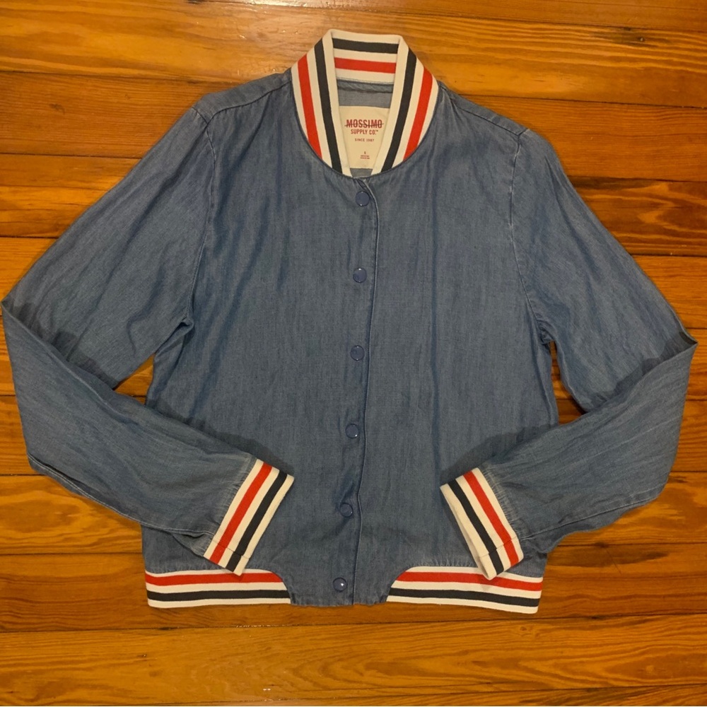 Mossimo Vintage Style Button Down Jacket Size S